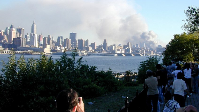 World Trade Center Towers attack in New York City on September 11th 2001