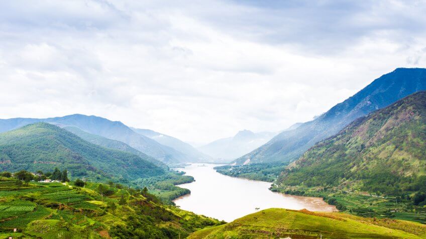 Yangtze River in China