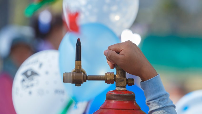 Helium Gas,balloon.