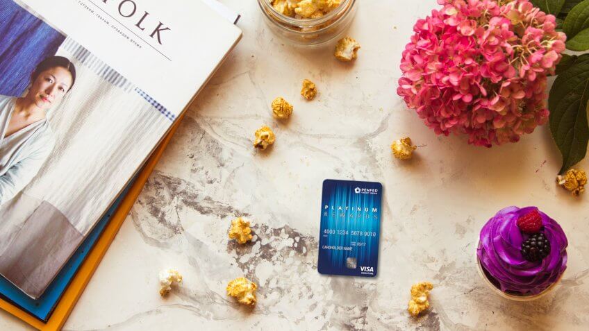 Kazakhstan, Almaty - 26 AUGUST, 2017: Popular magazine Kinfolk, pink hydrangea, popcorn and cupcake.