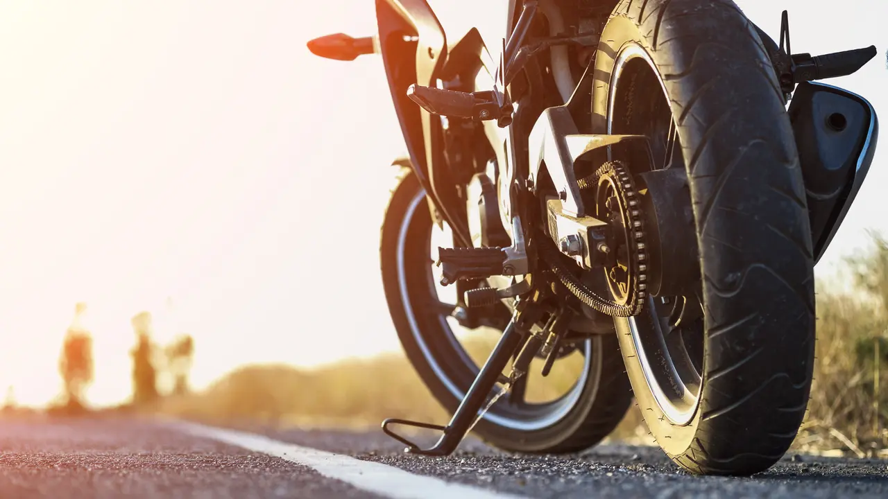 motorcycle on road