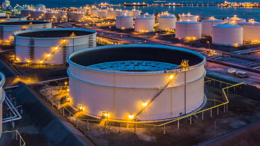 petroleum gas plant