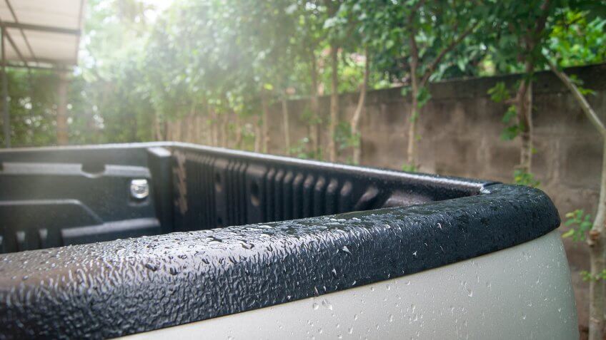 Tailgate, pickup truck, rain pickup truck, light fairway, pickup truck - Image.