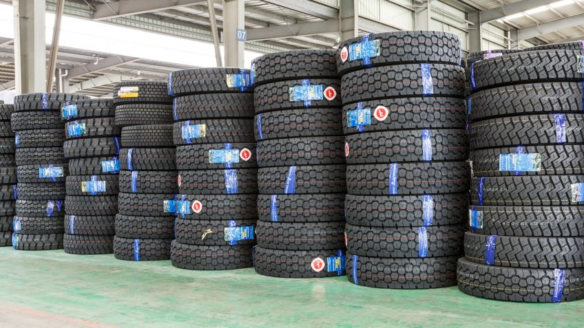 tires in Hangzhou China
