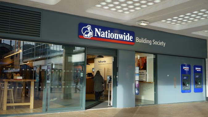 18 Nationwide Building Society shutterstock_1222630576 Coventry, UK - November 3, 2018: Nationwide Building Society is a British mutual financial institution and the largest building society in the world with over 15 million members - Image.
