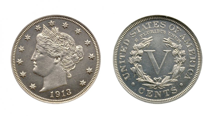 1913 Eliasberg Liberty Head Nickel.