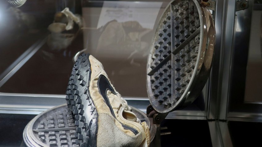 Nike waffle shoe