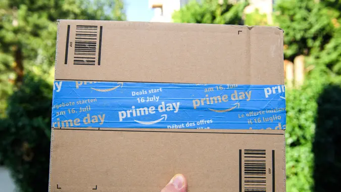 Amazon Prime Day delivery box