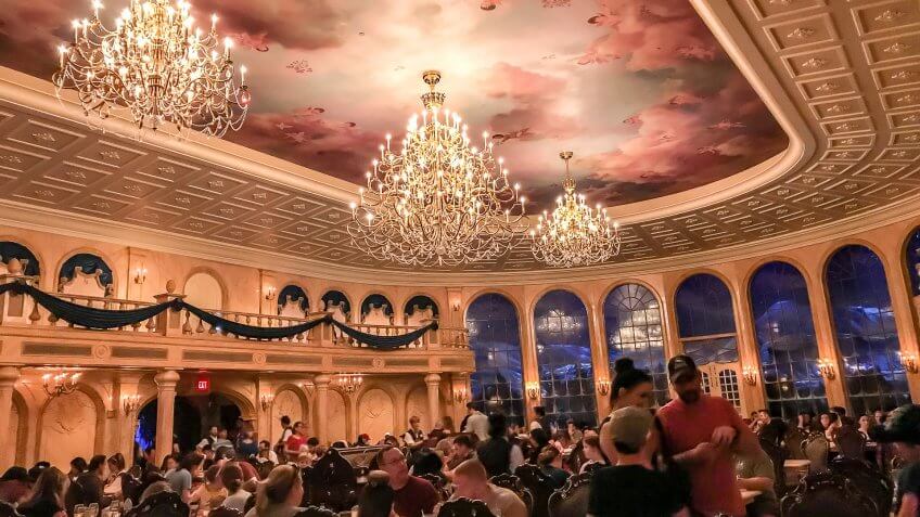 Be Our Guest restaurant Disney World Orlando