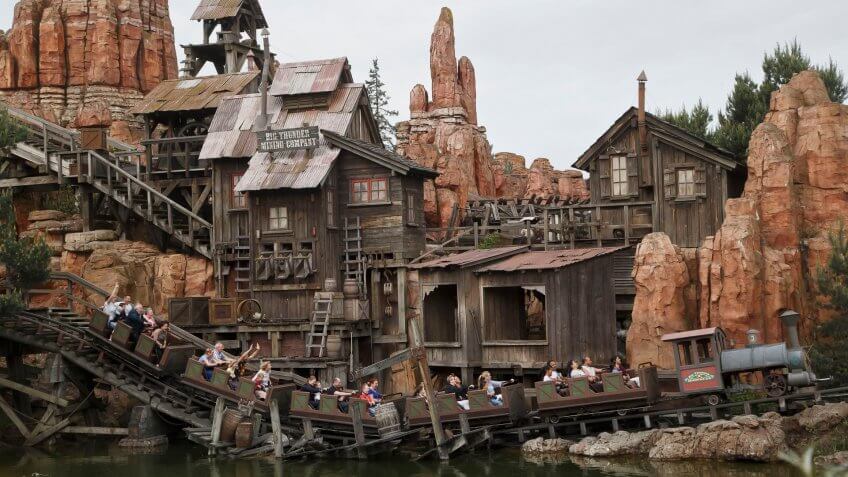 Big Thunder Mountain ride