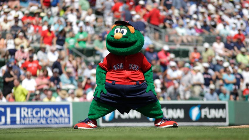 Boston Red Sox Wally the Green Monster mascot