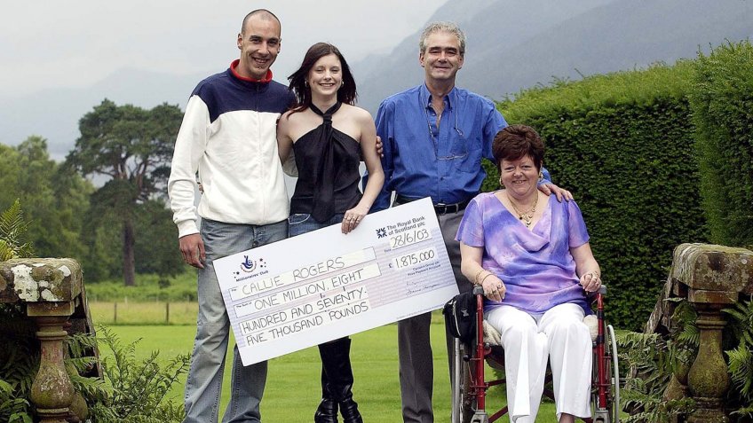 Callie Rogers lottery winner