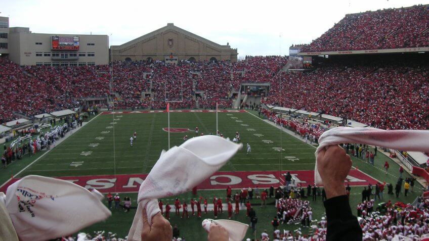 Camp Randall Stadium University of Wisconsin Madison.