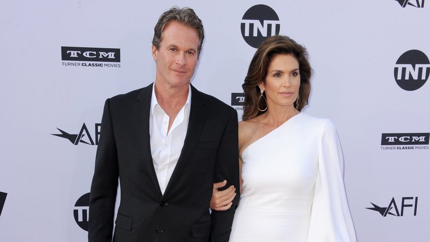 Cindy Crawford and Rande Gerber celebrity