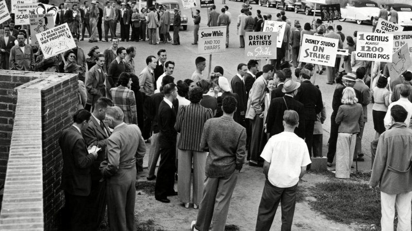 Disney AFL Screen Cartoonist Guild strike