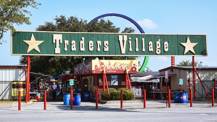 Grand Prairie,Texas- Sept 23,2017 Traders Village largest Flea Market in Texas.