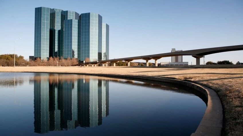 Glass Towers in Irving Texas
