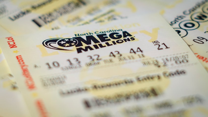 Mega Millions lottery ticket