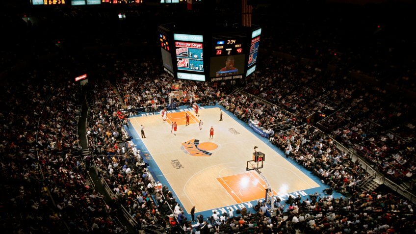 New York Knicks Madison Square Garden