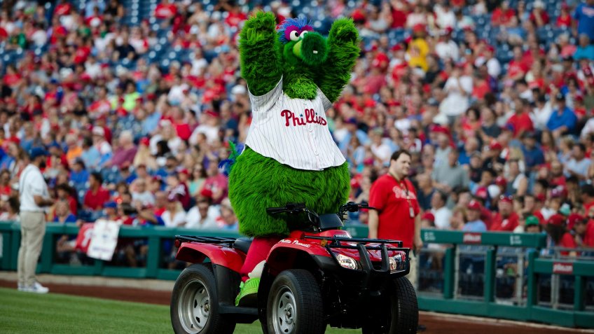 Philadelphia Phillies mascot Phillie Phanatic
