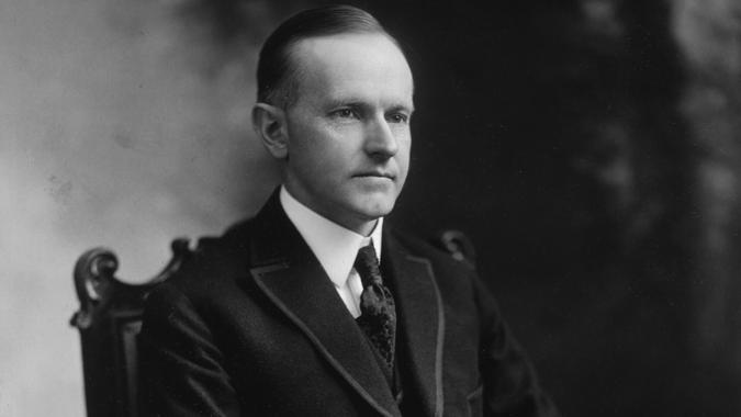 President Calvin Coolidge.