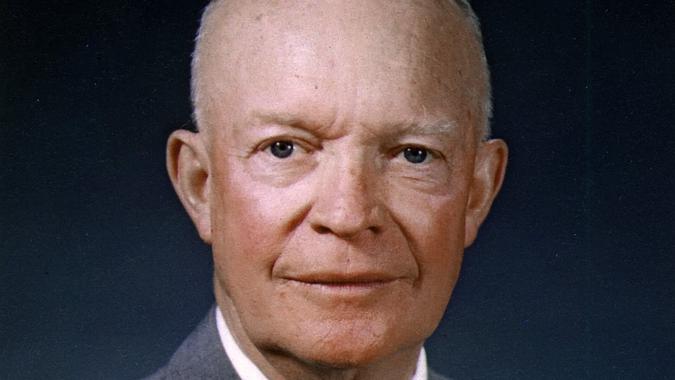 President Dwight D Eisenhower.