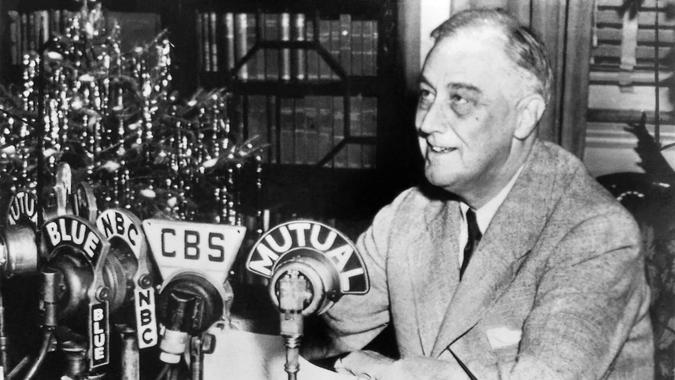 President Franklin D Roosevelt.