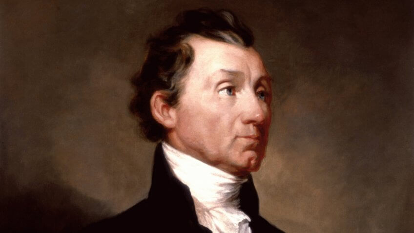 President James Monroe.