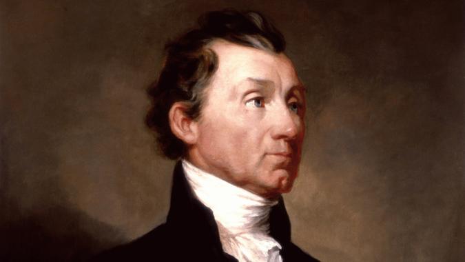 President James Monroe.