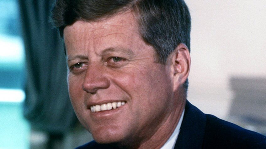 President John F Kennedy.