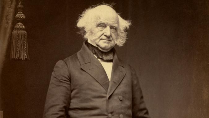 President Martin Van Buren.