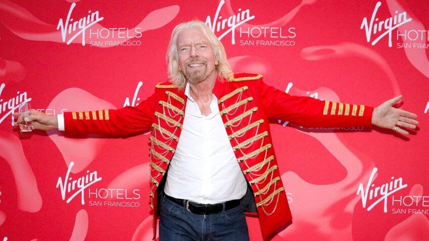 Sir Richard Branson Virgin Hotels San Francisco Grand Opening Party