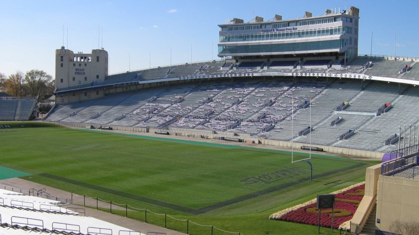 Ryan Field Northwestern University.