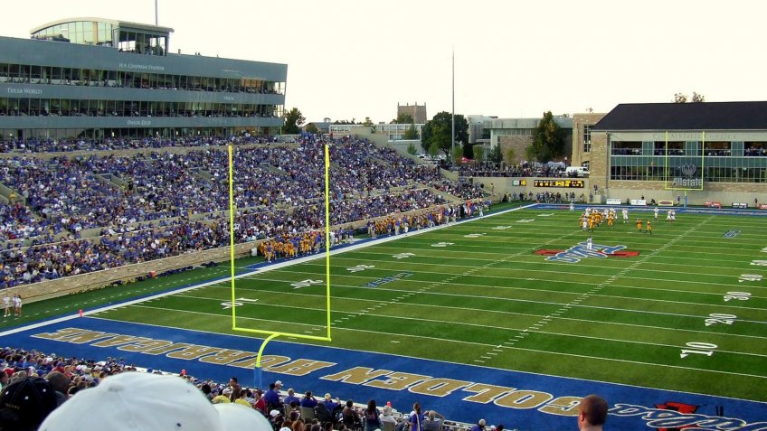 Skelly Field at HA Chapman Stadium University of Tulsa.