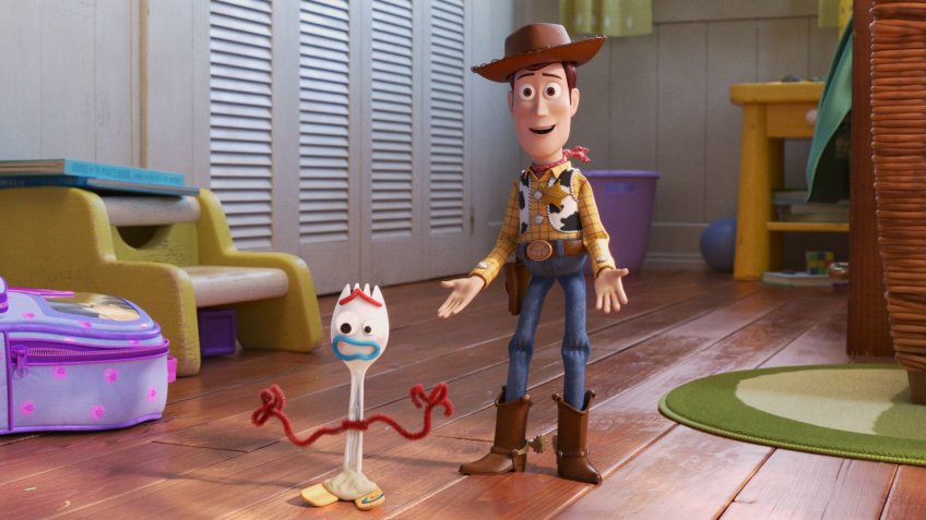 Toy Story 4 Forky and Woody