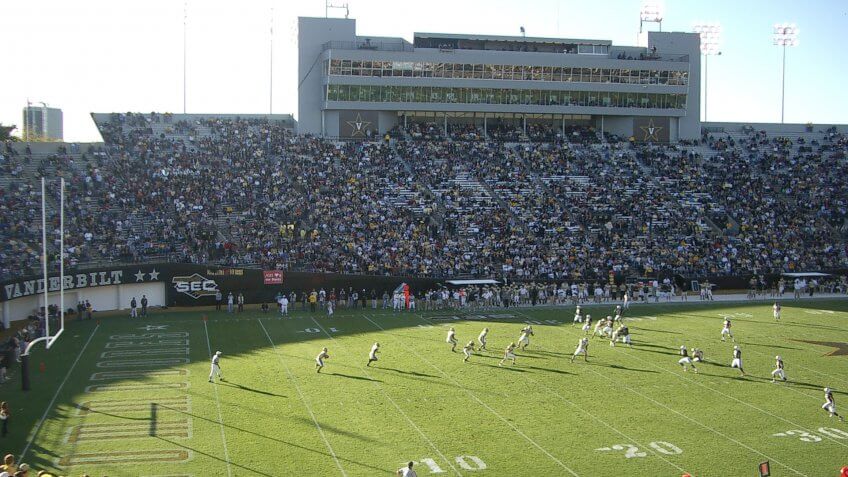 Vanderbilt Stadium Tennessee
