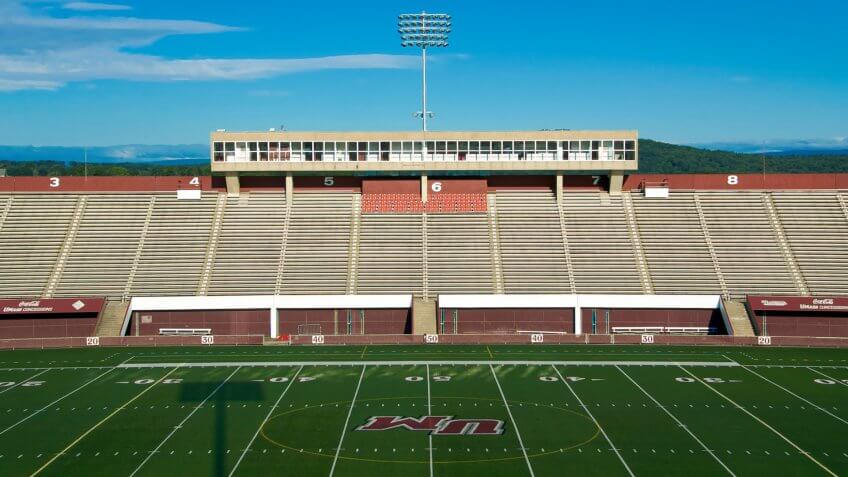 Warren McGuirk Alumni Stadium University of Massachusetts.