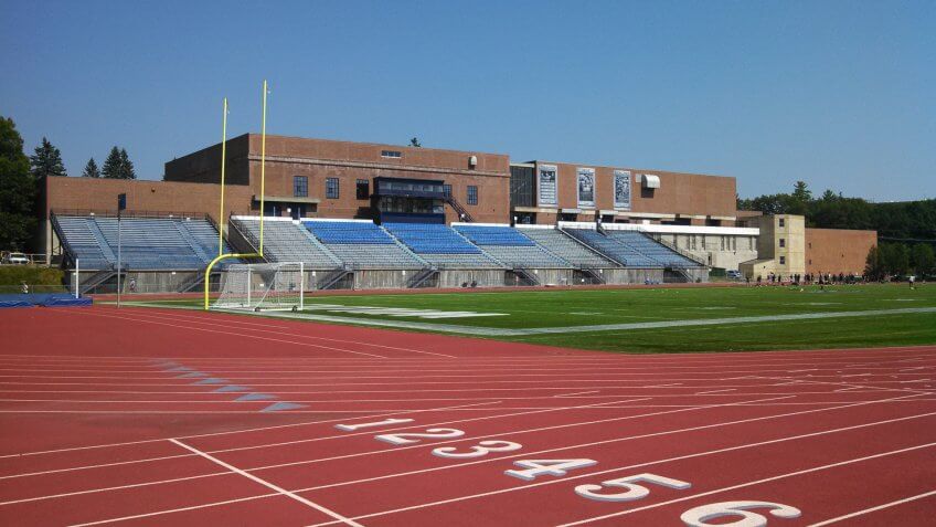 Wildcat Stadium University of New Hampshire.