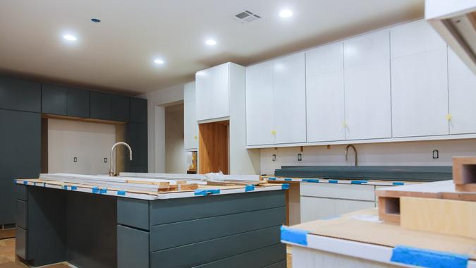 big budget kitchen renovation