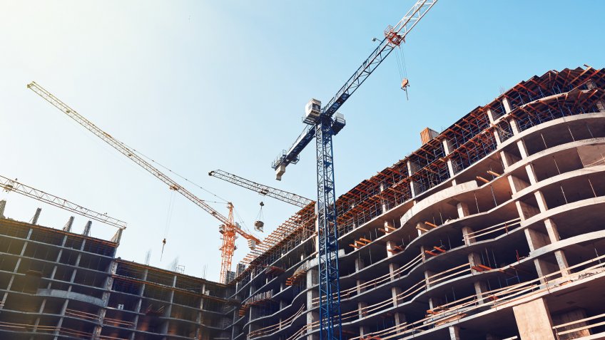 commercial real estate under construction