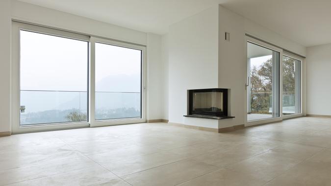 empty home interior