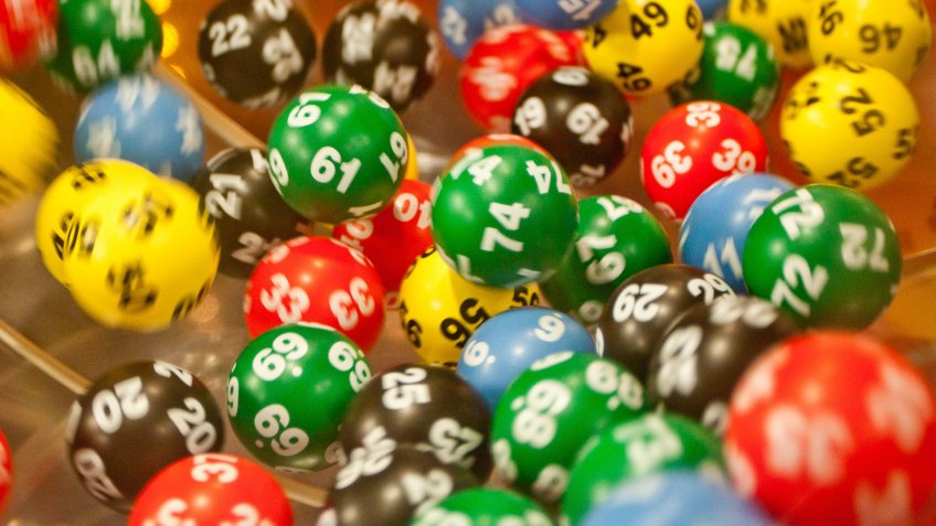 Lottery balls.