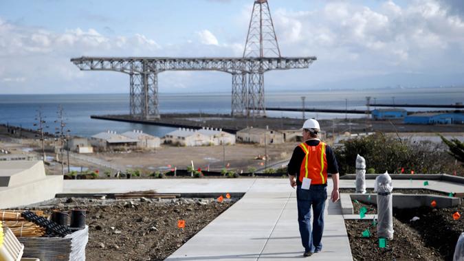 Hunter's Point Naval Shipyard in San Francisco homes development