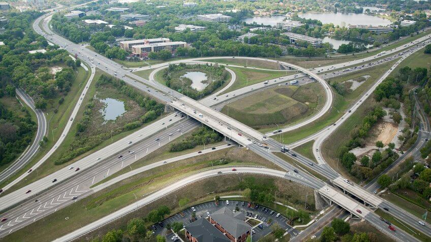 I-4 Ultimate Project in 2015 prior to Construction