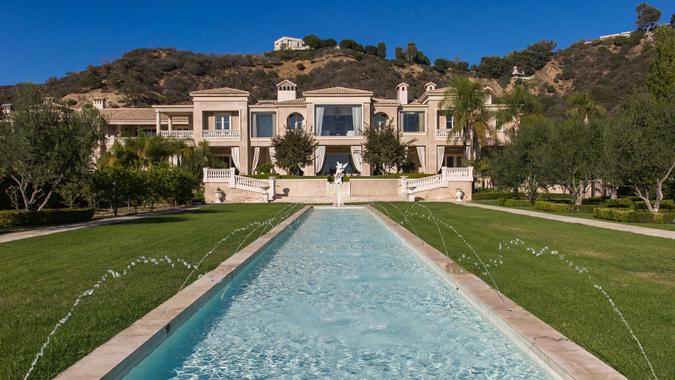 Palatial Mediterranean Estate in Beverly Hills, California