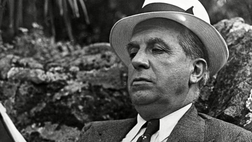 Mandatory Credit: Photo by Uncredited/AP/Shutterstock (7394076a)Charles Ponzi Italian businessman and con artist Charles Ponzi writing his life storyCharles Ponzi.
