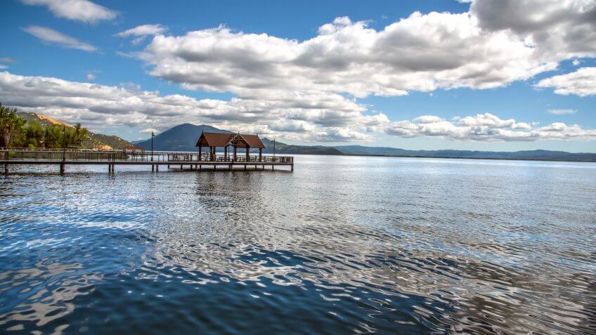 Clear Lake is a natural freshwater lake located in Lake County in the U.
