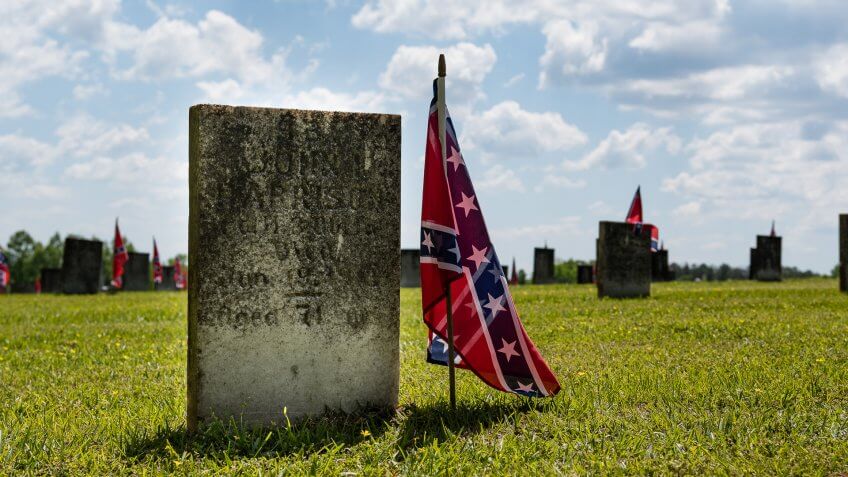Confederate Memorial Park in Marbury Alabama