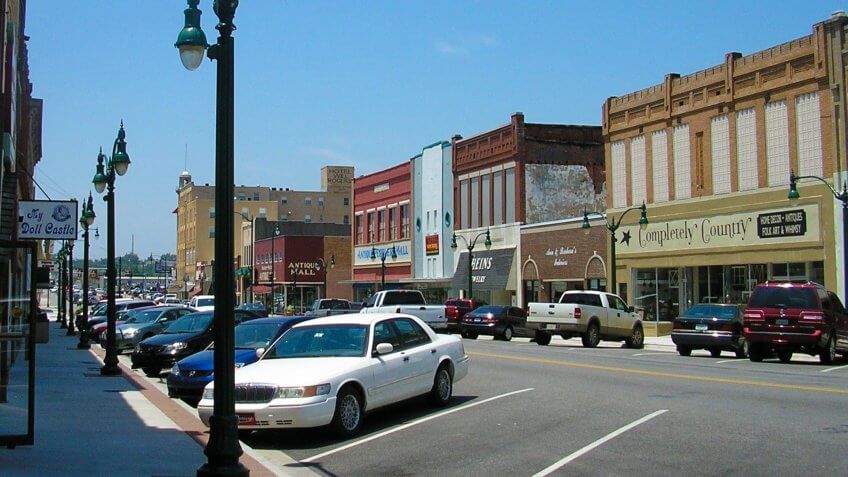 Downtown Claremore Oklahoma