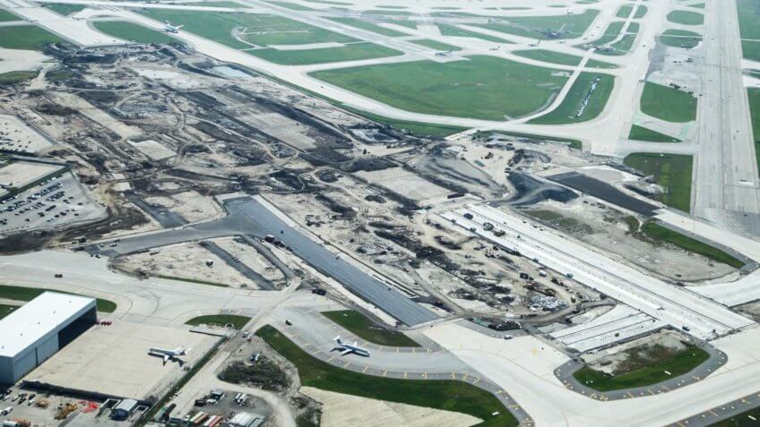 O'Hare Airport Modernization runway space